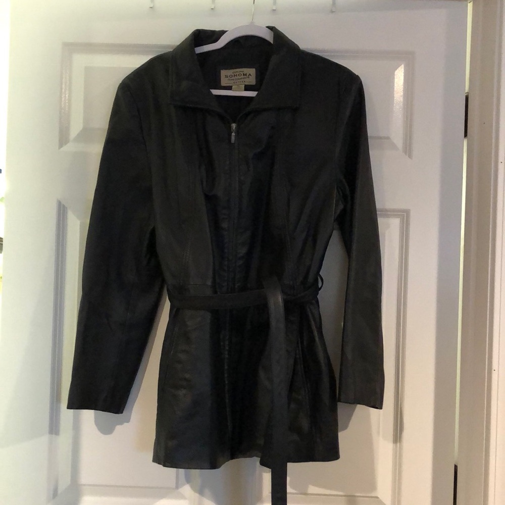 Vintage leather jacket!